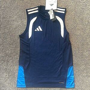 Adidas Tiro 26 Slim Fit Climacool Jersey Tank!